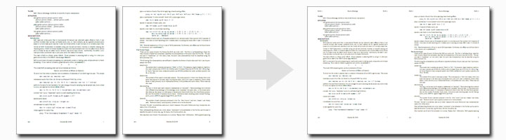 PDF Page Merger Merge Multiple Pages Into One Page In A Single PDF