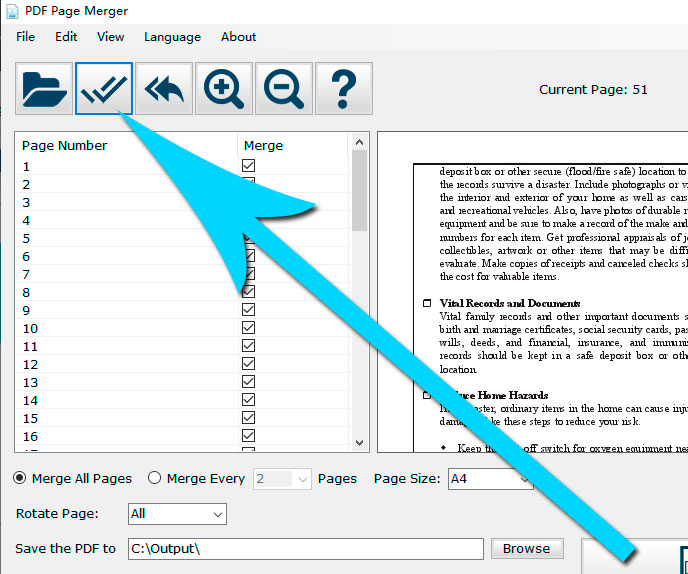 condense pdf pages into one